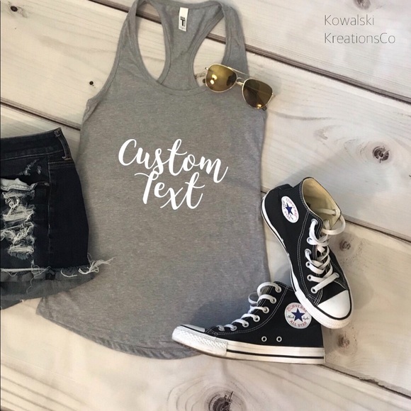 Custom Racerback Tank. - Picture 4 of 8